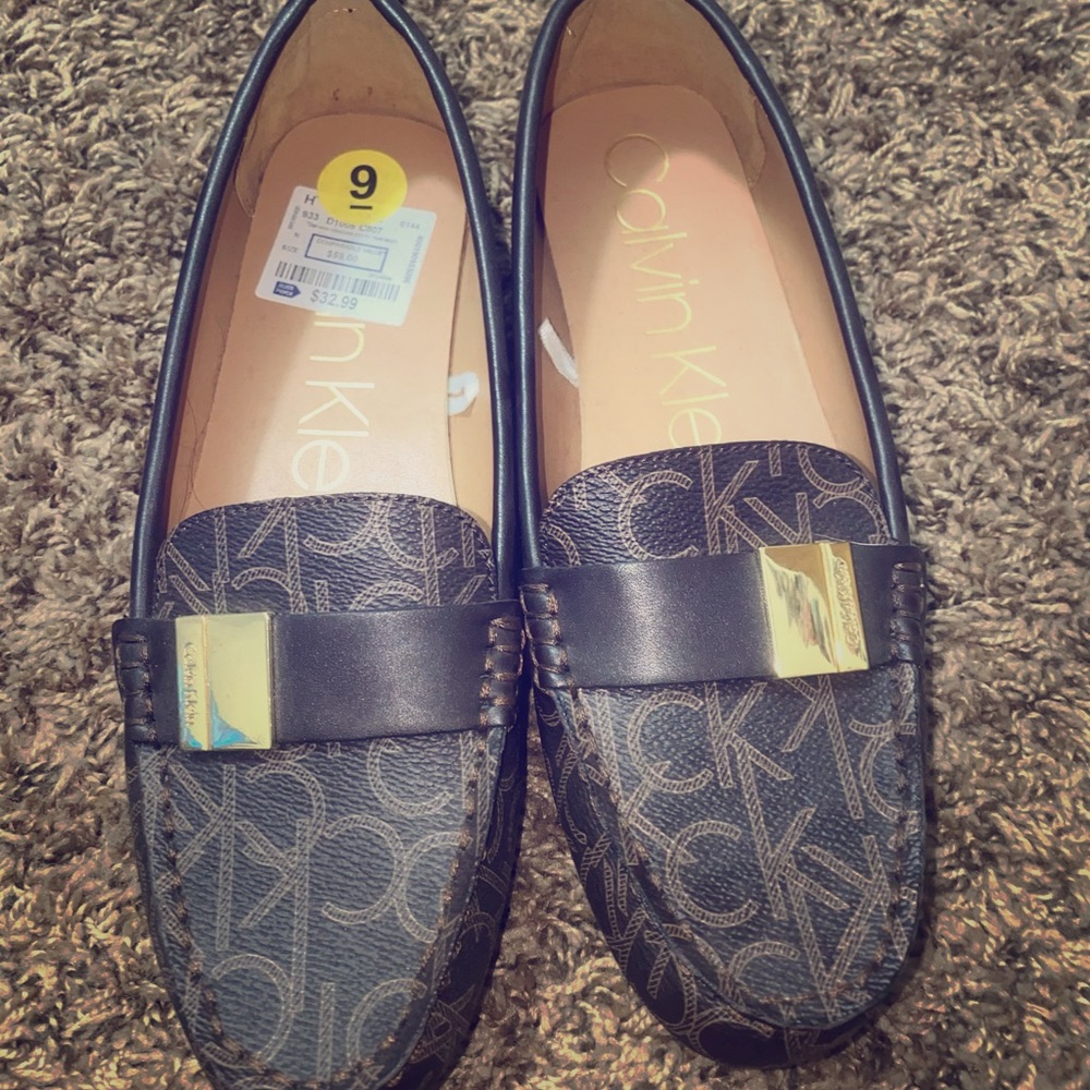 Calvin Klein flats